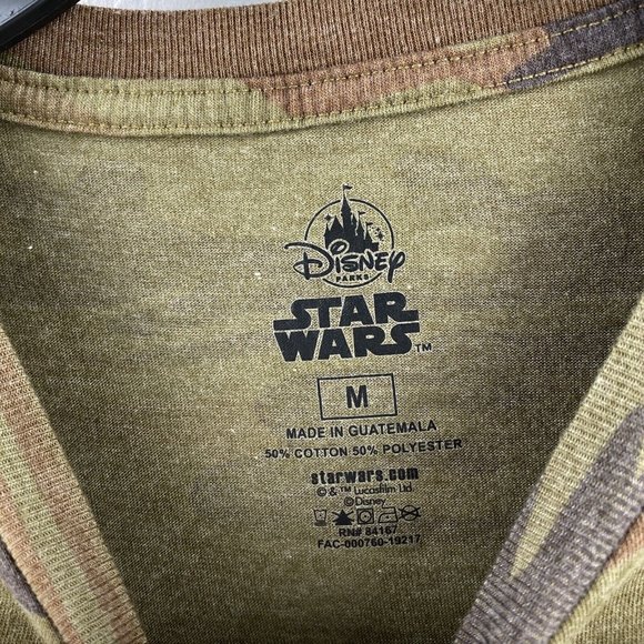 Disney Star Wars Darth Vader‎ Camo T-Shirt Mens Size M - Picture 5 of 5